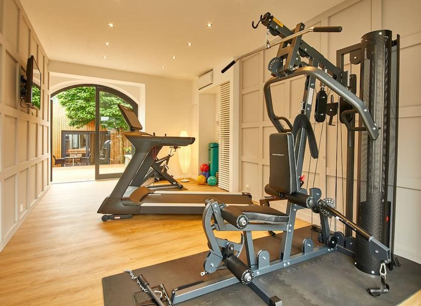Fitnessbereich Foto