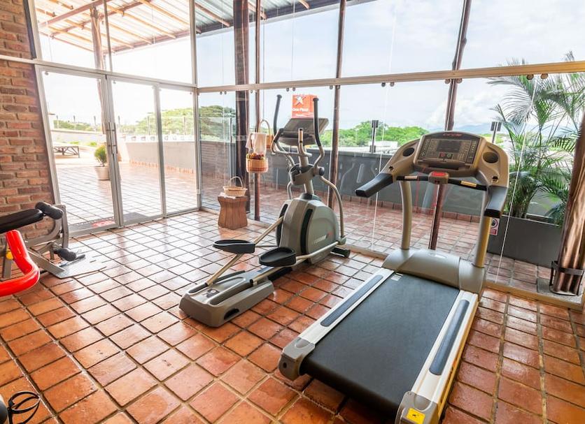 Fitnessbereich Foto