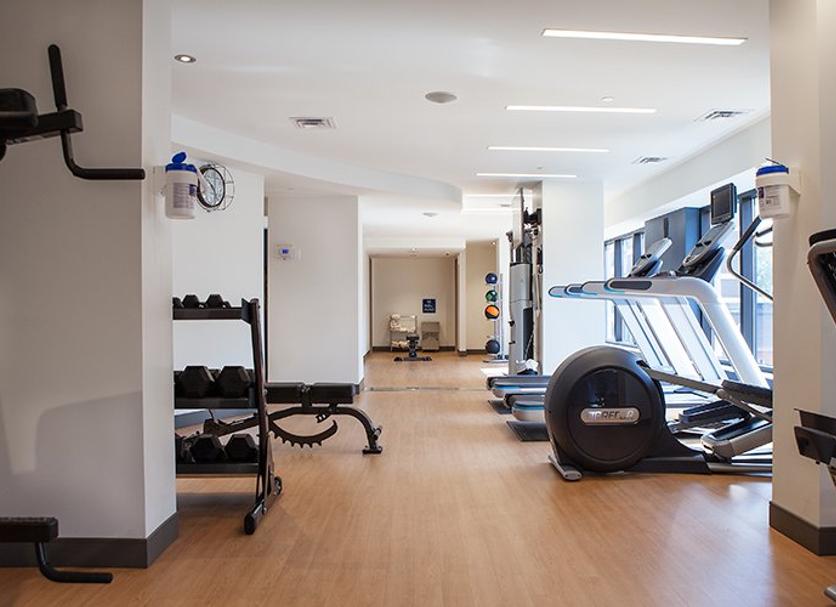 Fitnessbereich Foto