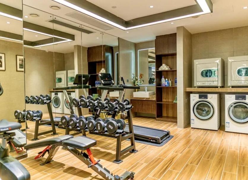 Fitnessbereich Foto