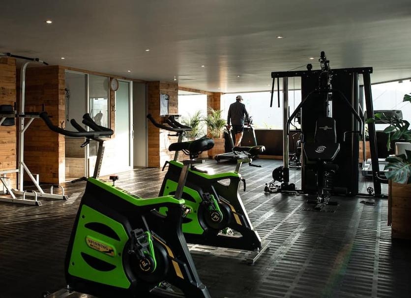 Fitnessbereich Foto