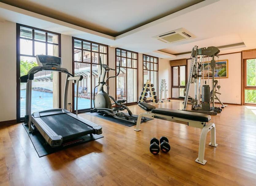 Fitnessbereich Foto