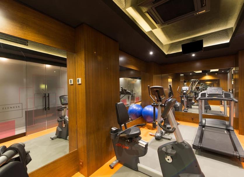 Fitnessbereich Foto