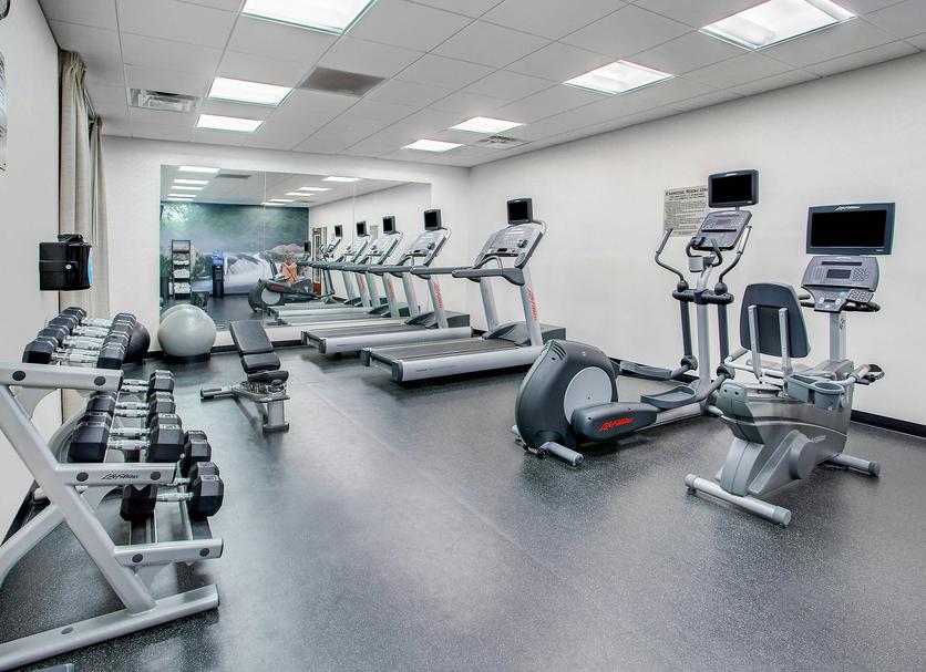 Fitnessbereich Foto