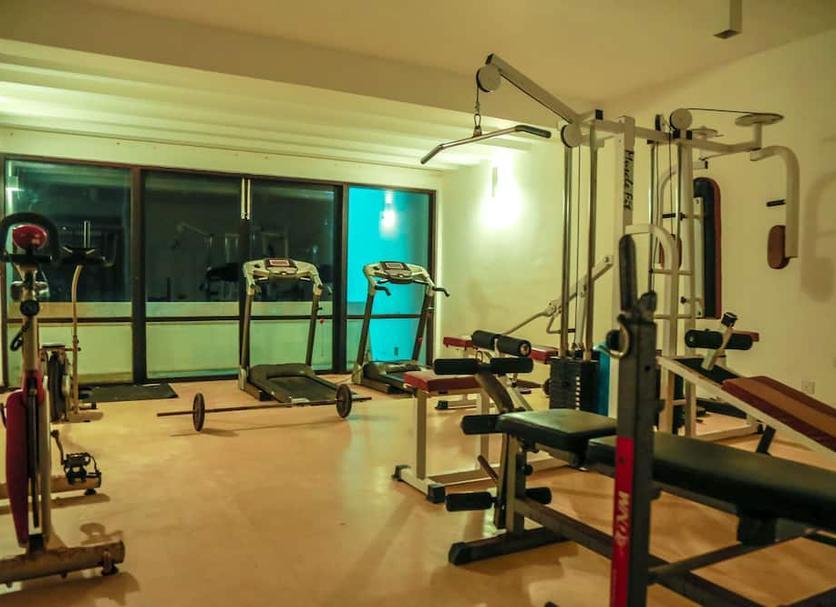 Fitnessbereich Foto