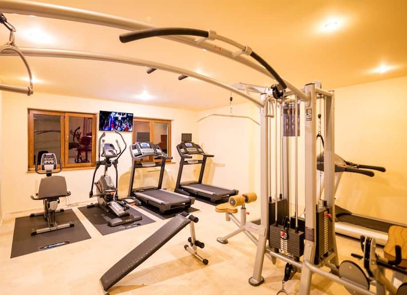 Fitnessbereich Foto