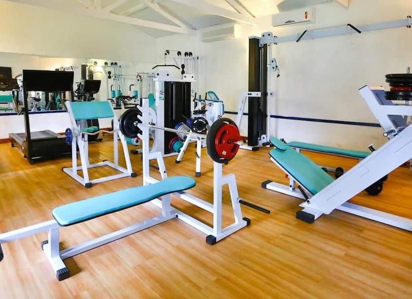 Fitnessbereich Foto