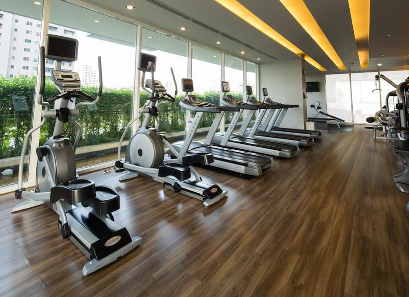 Fitnessbereich Foto