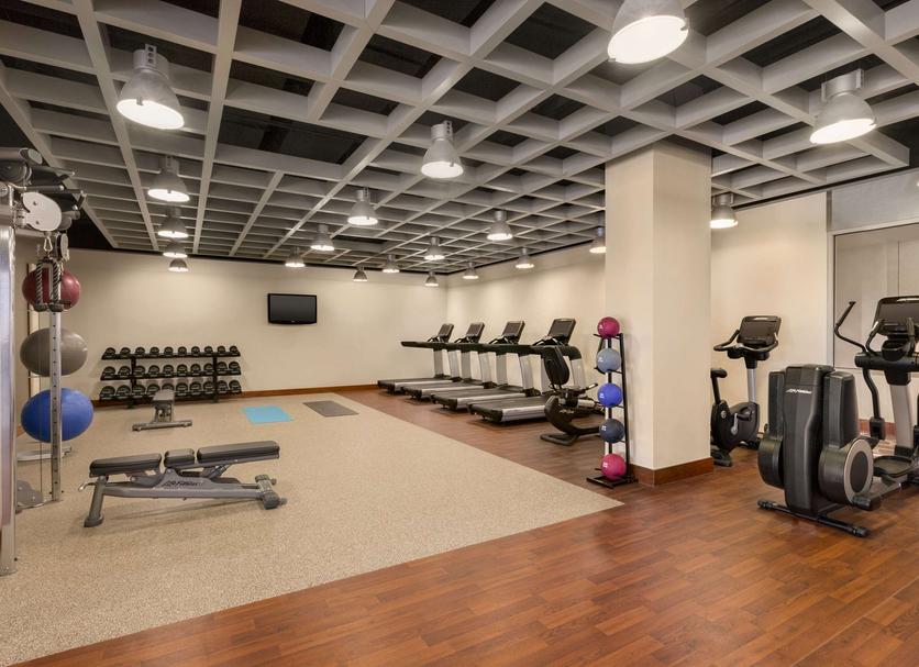 Fitnessbereich Foto