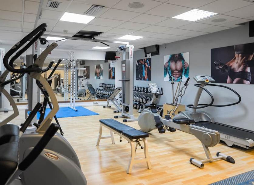 Fitnessbereich Foto