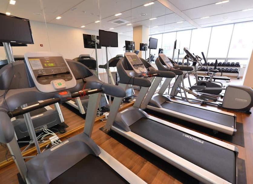 Fitnessbereich Foto