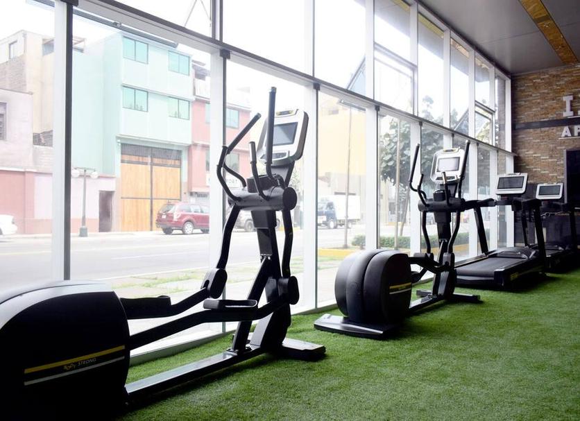 Fitnessbereich Foto