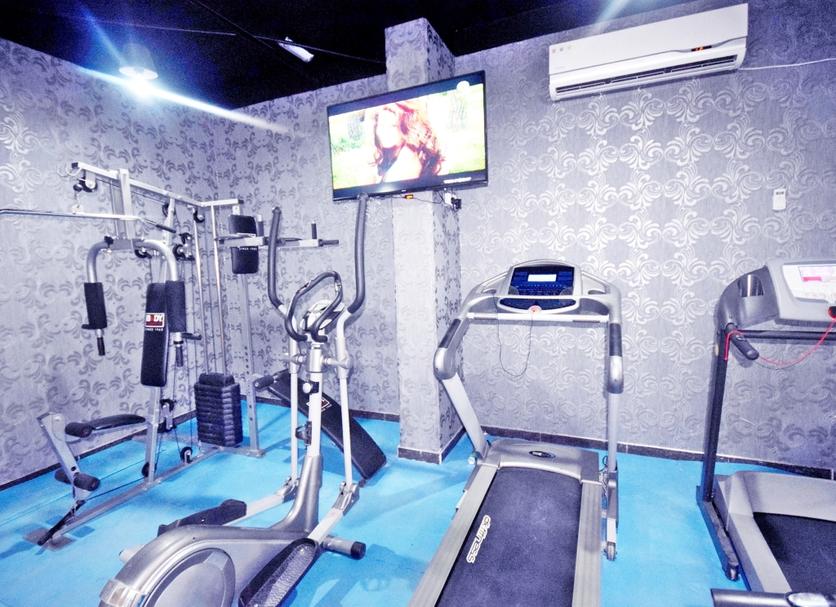 Fitnessbereich Foto