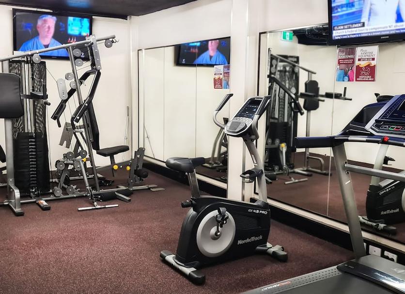 Fitnessbereich Foto