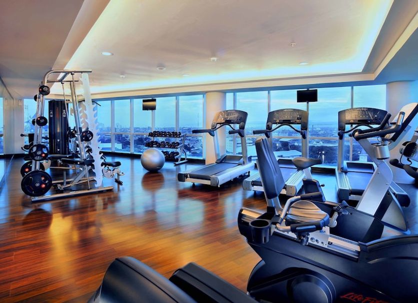 Fitnessbereich Foto
