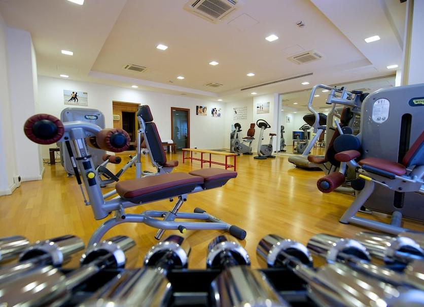 Fitnessbereich Foto