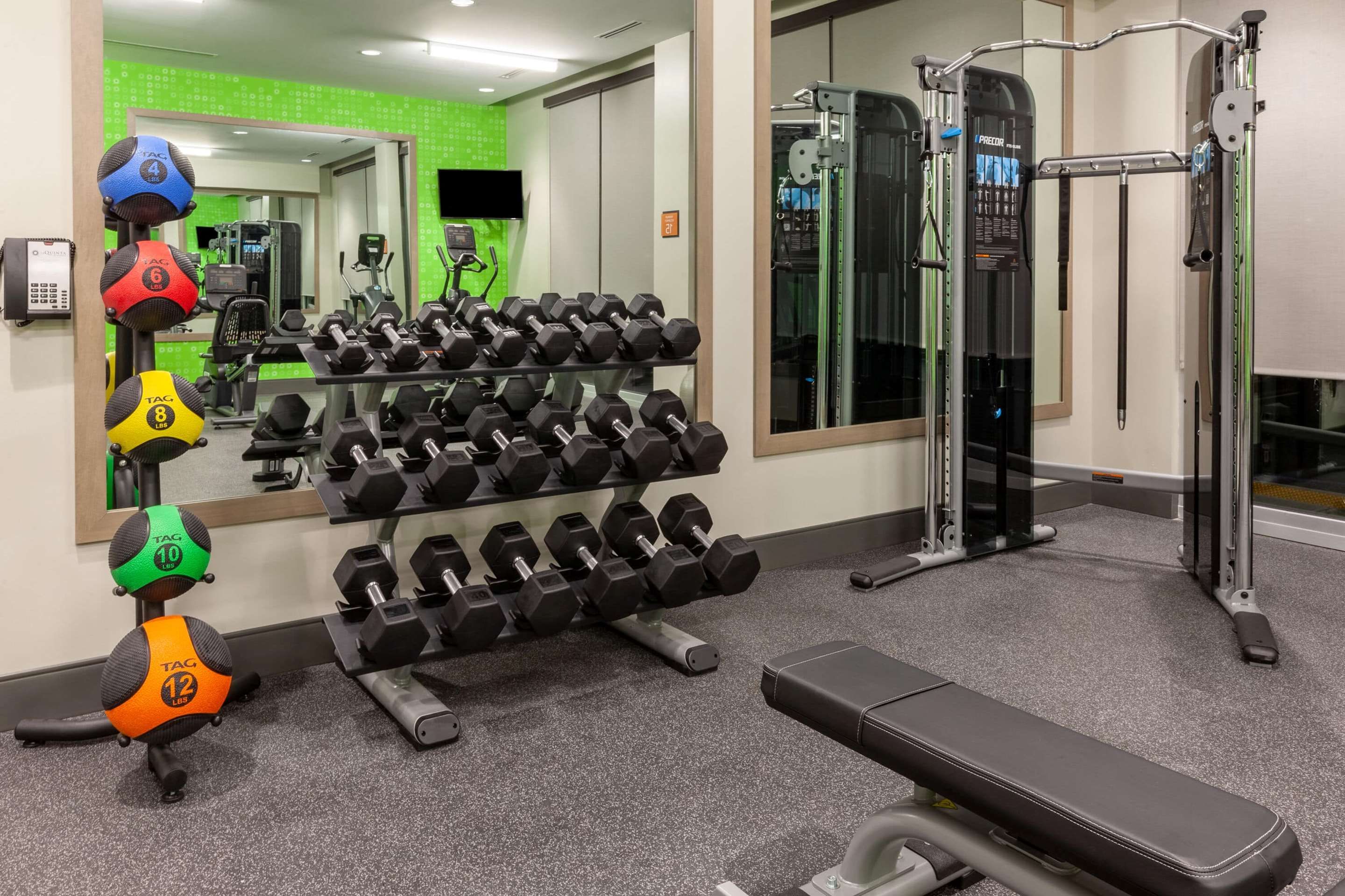 Fitnessbereich