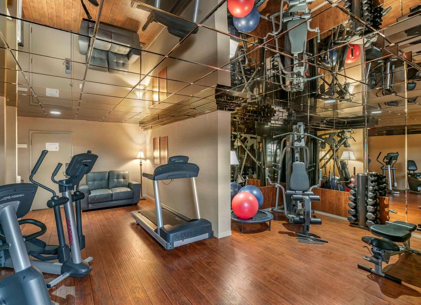 Fitnessbereich Foto