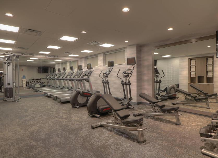 Fitnessbereich Foto
