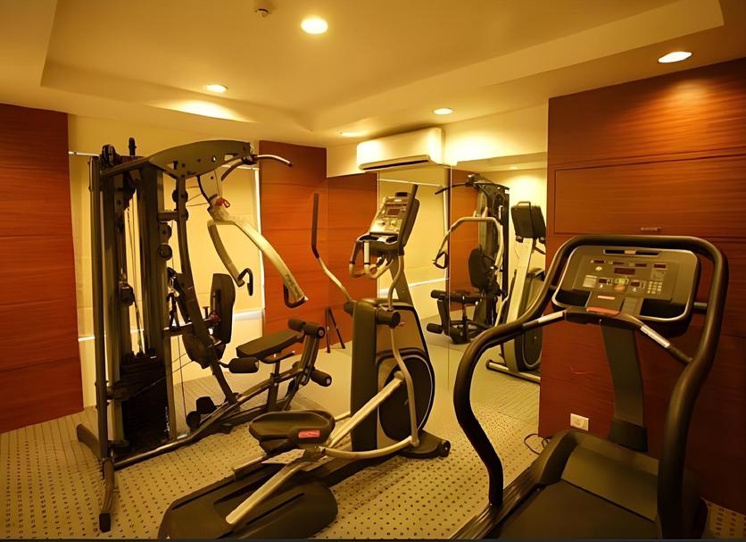 Fitnessbereich Foto
