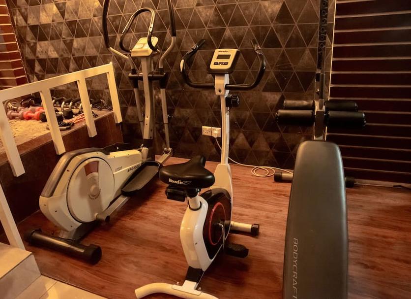 Fitnessbereich Foto