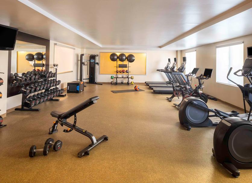 Fitnessbereich Foto
