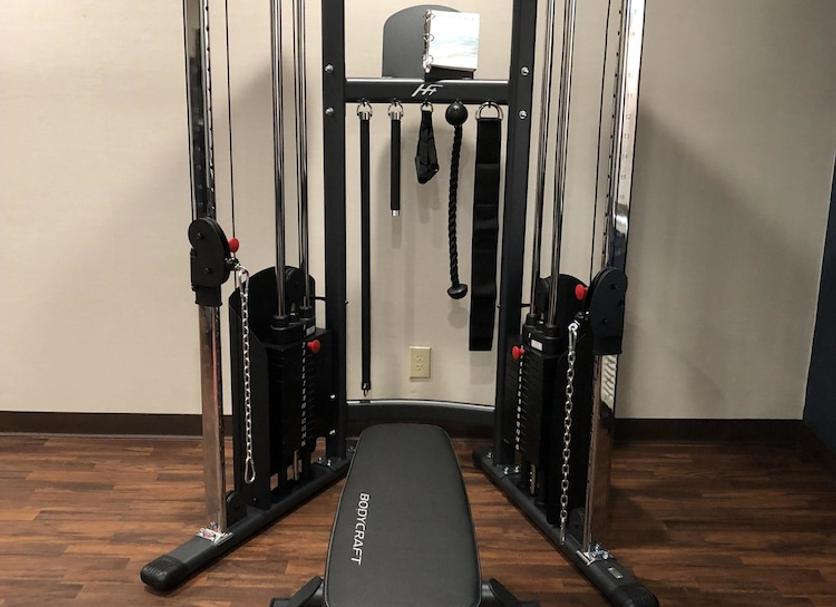 Fitnessbereich Foto