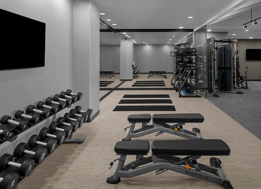 Fitnessbereich Foto