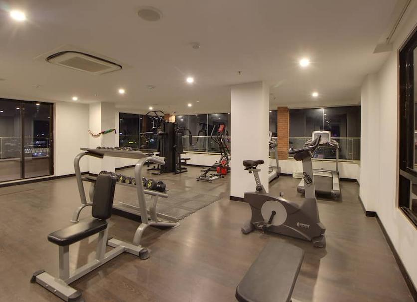 Fitnessbereich Foto
