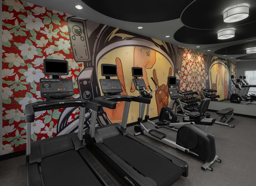 Fitnessbereich Foto