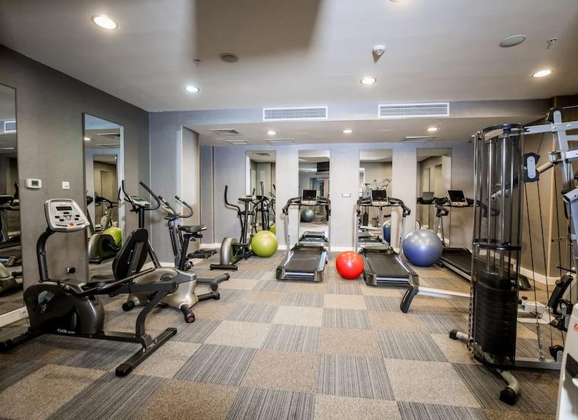 Fitnessbereich Foto