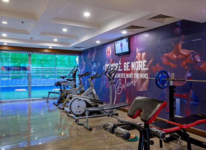 Fitnessbereich Foto