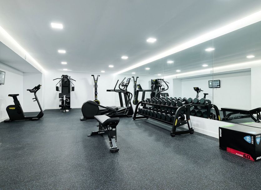 Fitnessbereich Foto