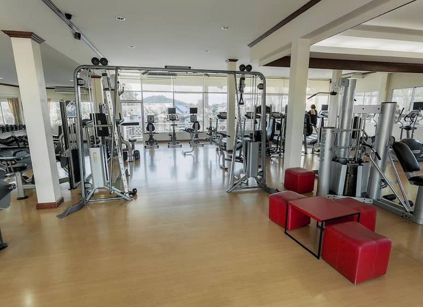 Fitnessbereich Foto