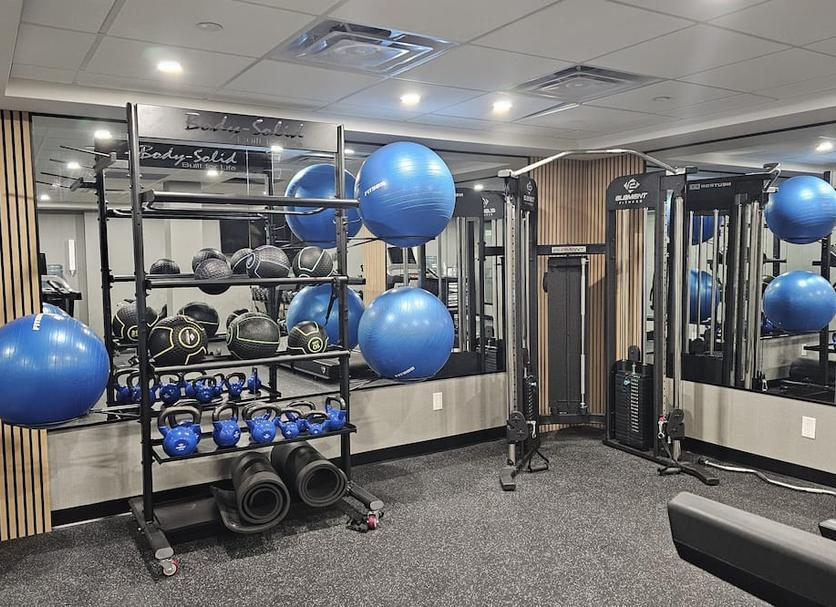Fitnessbereich Foto