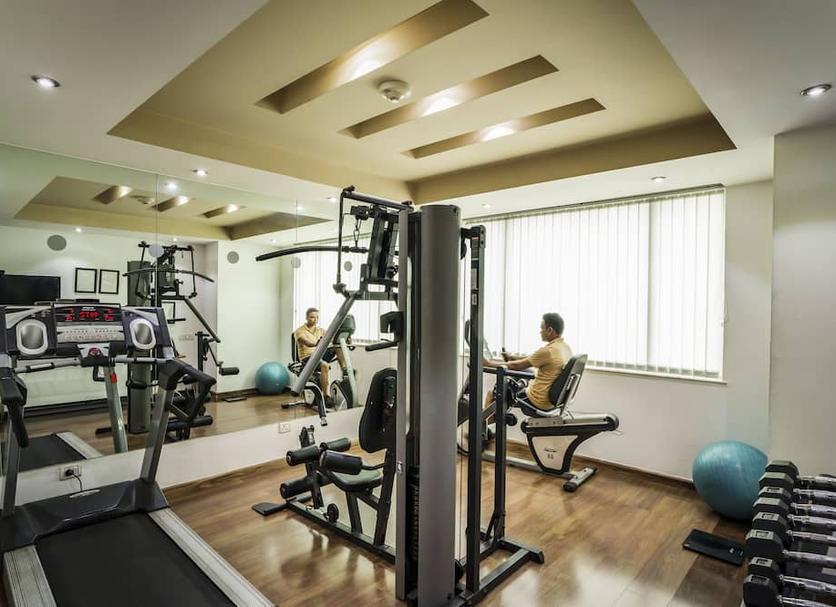 Fitnessbereich Foto