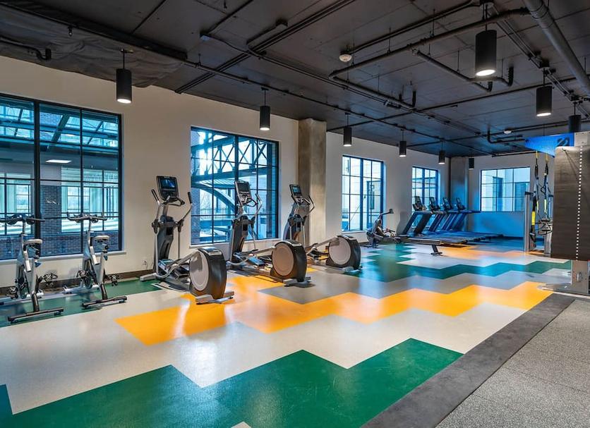 Fitnessbereich Foto