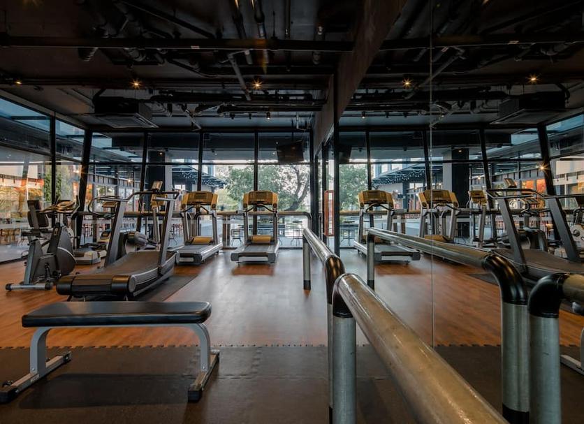 Fitnessbereich Foto