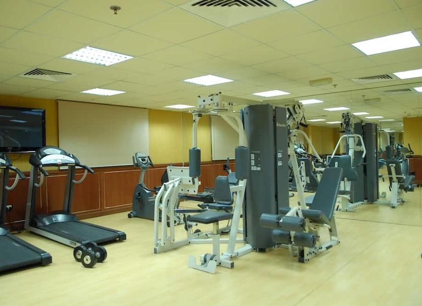 Fitnessbereich Foto