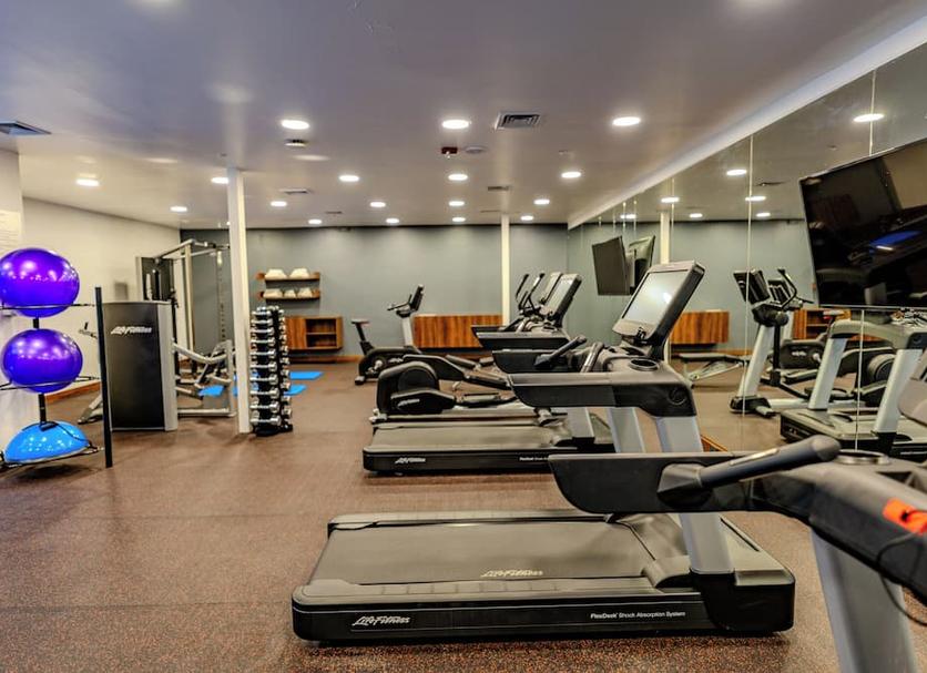 Fitnessbereich Foto