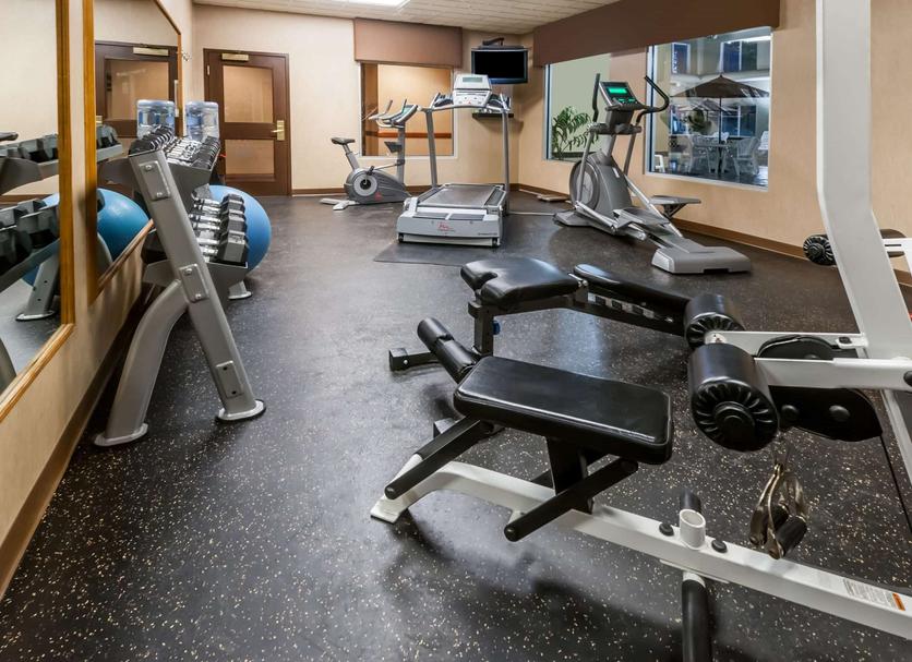 Fitnessbereich Foto