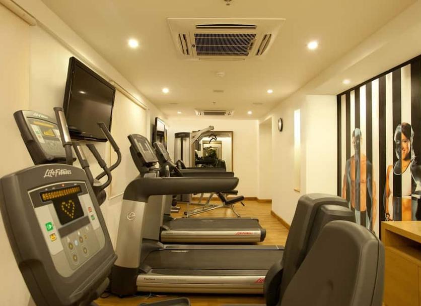 Fitnessbereich Foto