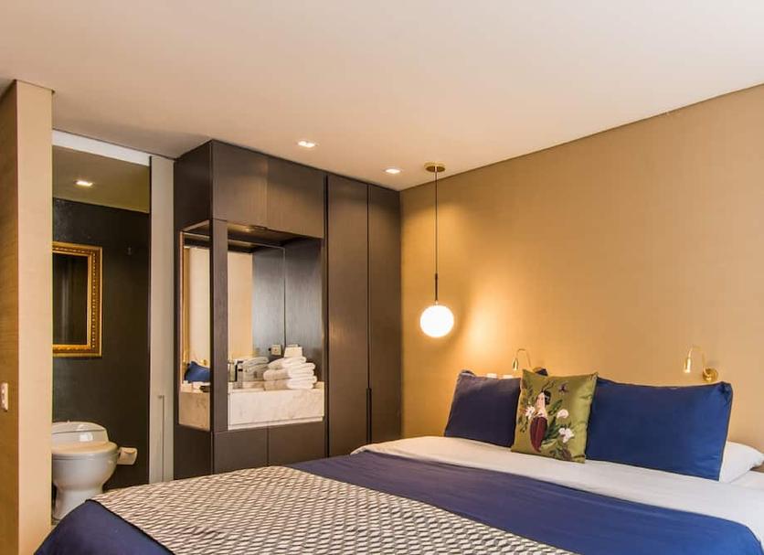 Schlafzimmer Foto