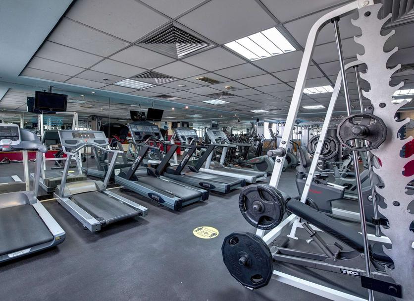Fitnessbereich Foto