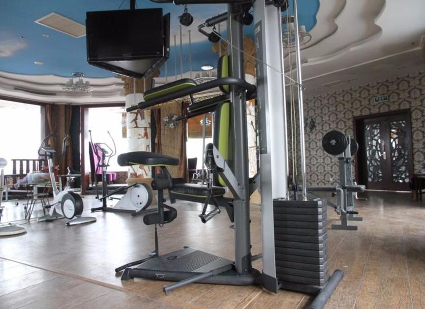 Fitnessbereich Foto