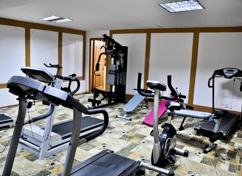 Fitnessbereich Foto