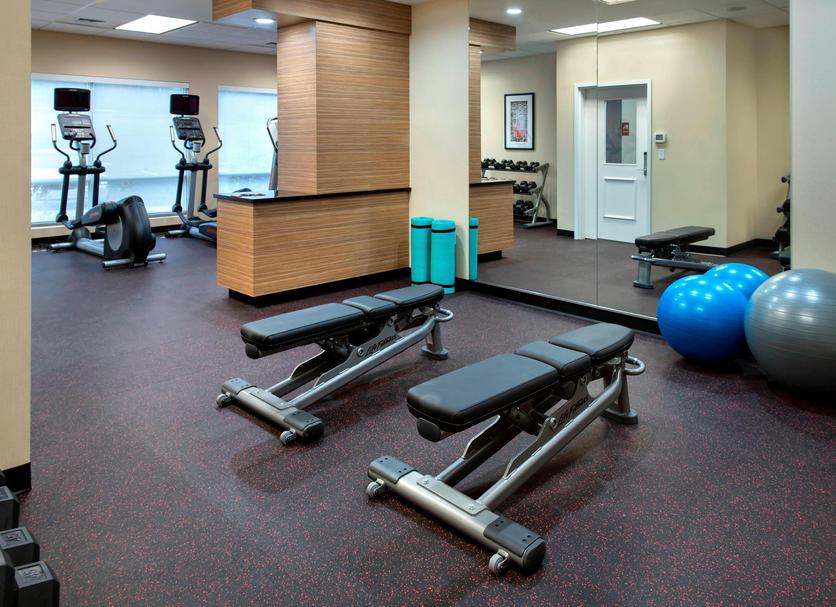 Fitnessbereich Foto
