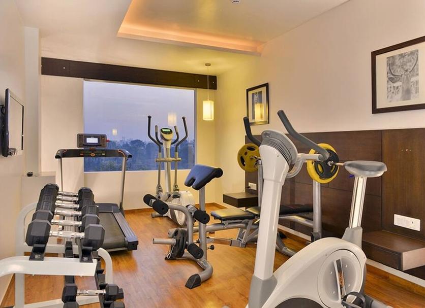 Fitnessbereich Foto