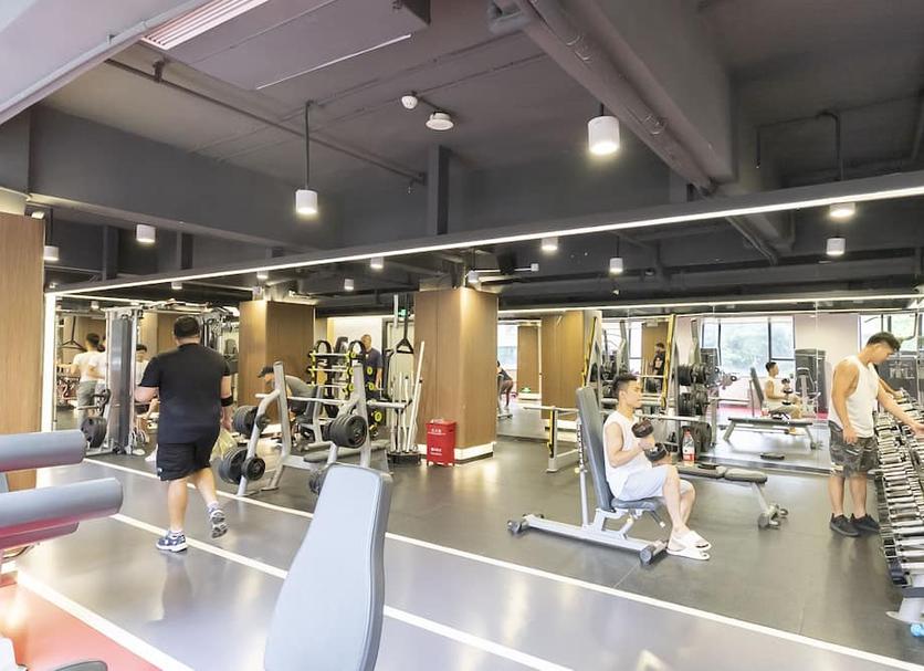 Fitnessbereich Foto