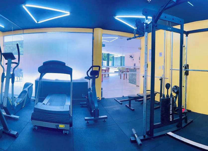 Fitnessbereich Foto